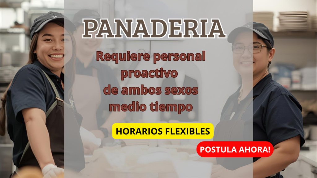 ¡OPORTUNIDAD LABORAL EN CADENAS DE PANADERÍAS EN MÉXICO! 🍞🇲🇽